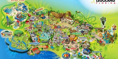 เดนมาร์ก legoland แผนที่
